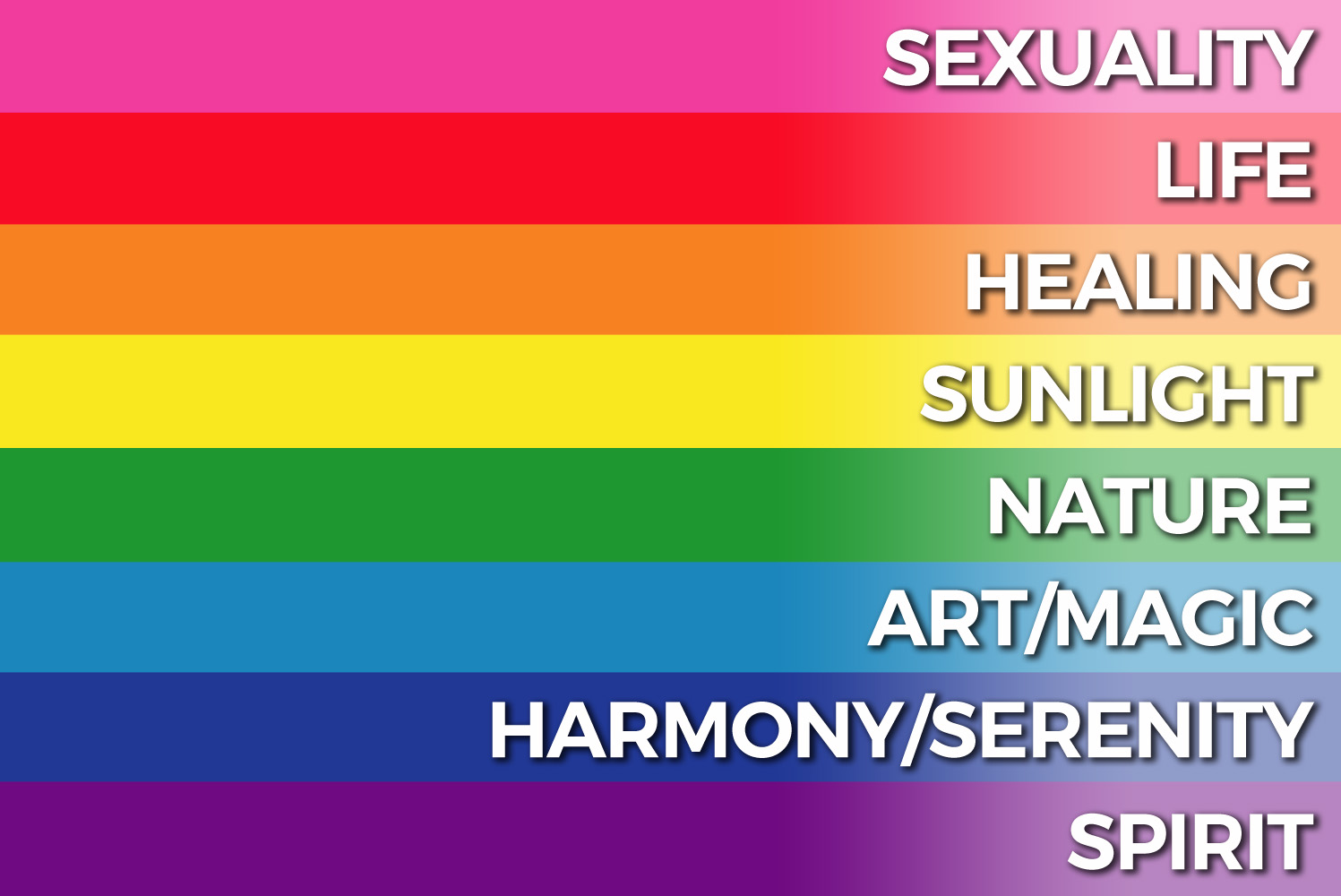 gay flag meaning colors